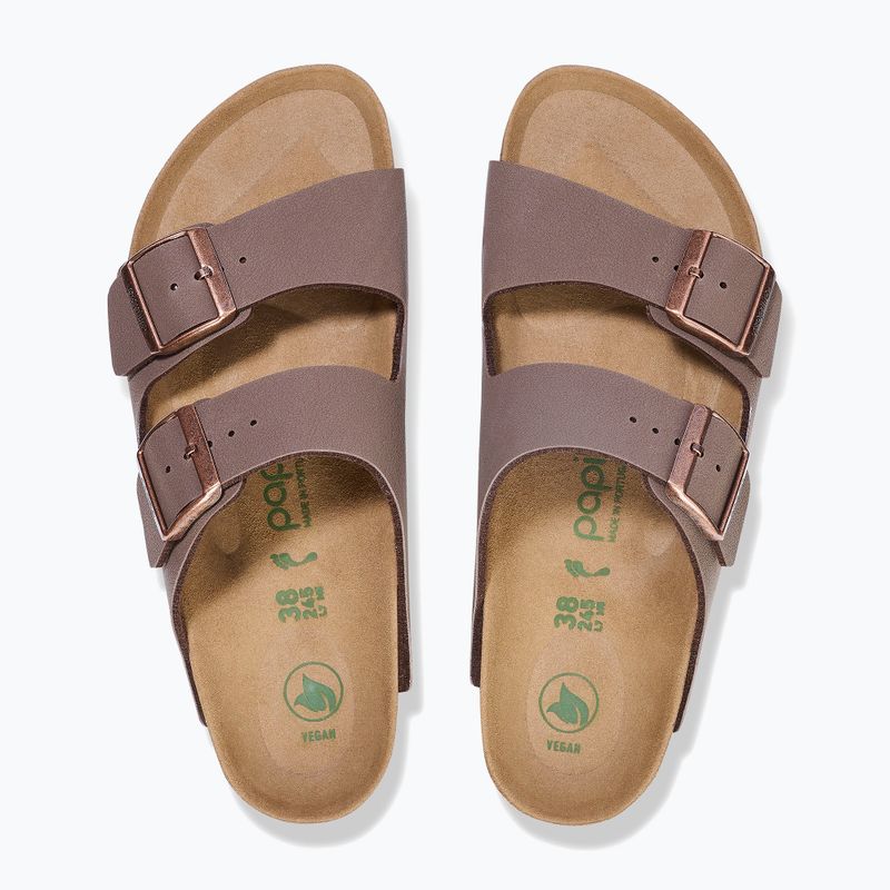Шльопанці BIRKENSTOCK Arizona Flex Platform Birko-Flor mocca 3