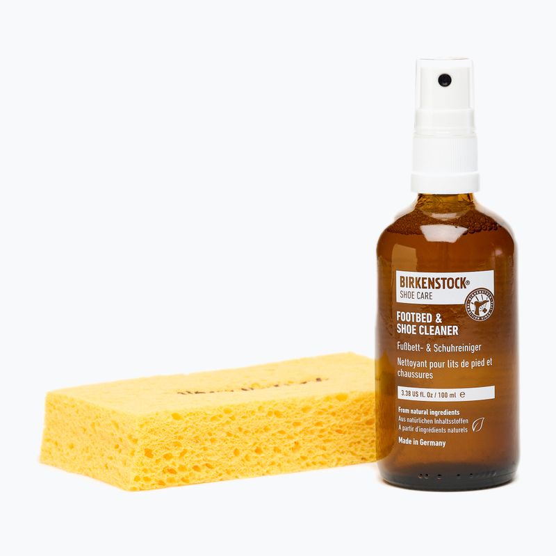 Набір для чищення взуття BIRKENSTOCK Footbed and Shoe Cleaner with Sponge multicolor 2
