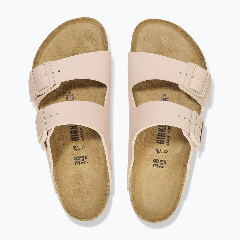 Шльопанці BIRKENSTOCK Arizona Birko-Flor new beige 3