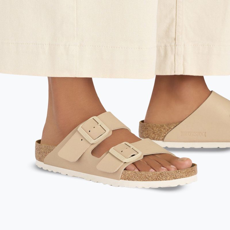 Шльопанці BIRKENSTOCK Arizona Birko-Flor new beige 7