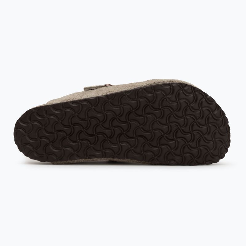 BIRKENSTOCK Boston Kids Вузькі шльопанці сіро-коричневого кольору 4
