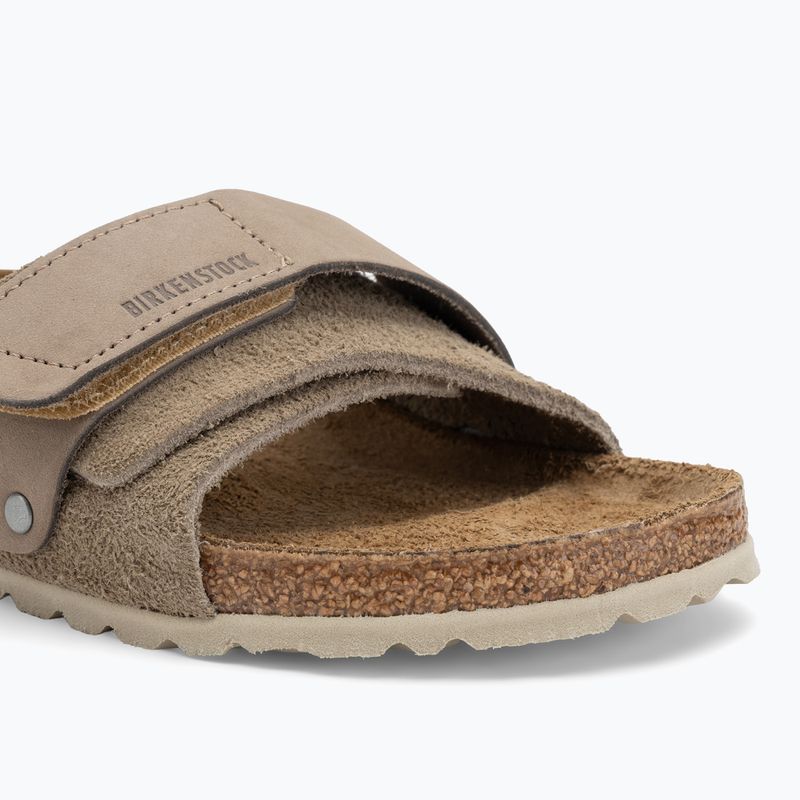 Жіночі шльопанці BIRKENSTOCK Oita W LENB/LEVE вузькі сірі 7