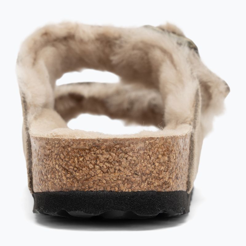 Шльопанці BIRKENSTOCK Arizona Shearling SL Narrow taupe 6