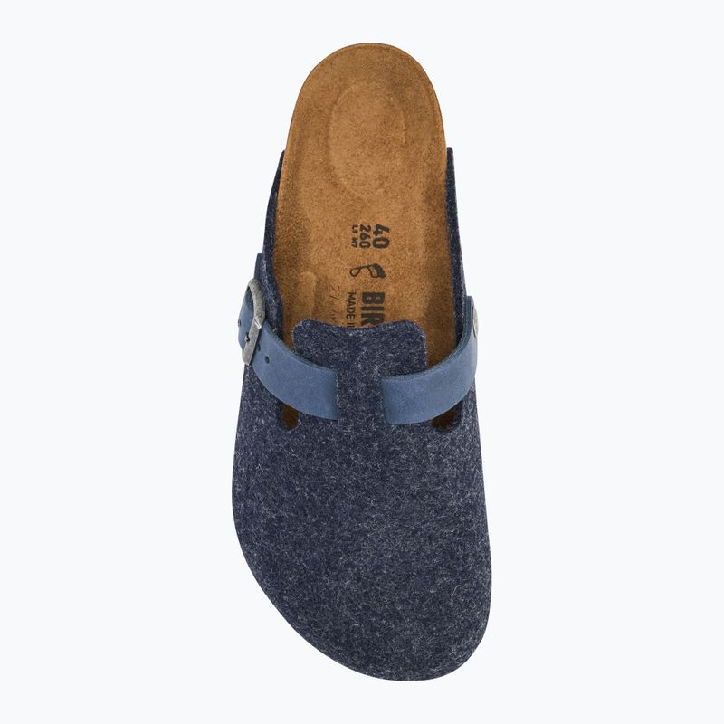 Шльопанці BIRKENSTOCK Boston FE/LE Regular midnight 5