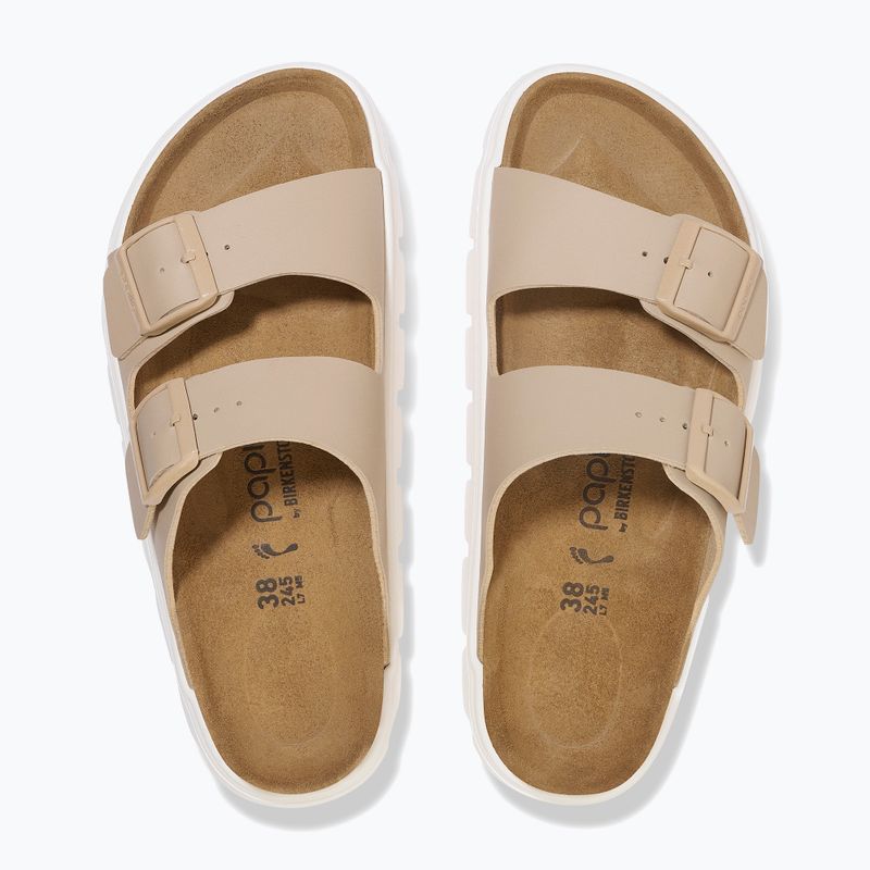 Шльопанці жіночі BIRKENSTOCK Arizona Chunky Birko-Flor sandcastle 3
