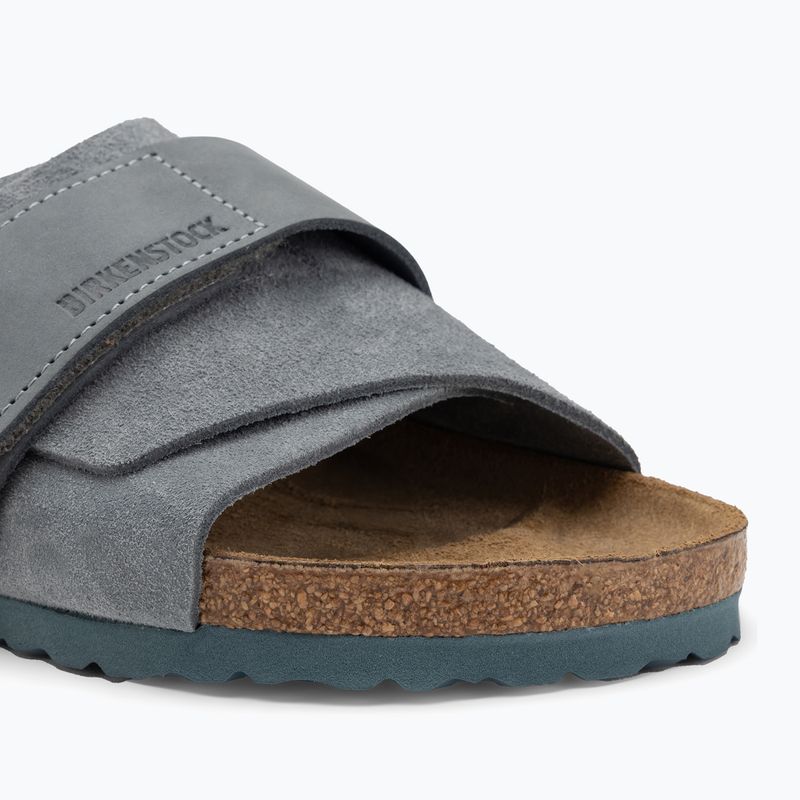 BIRKENSTOCK Kyoto LENB/LEVE Вузькі шльопанці базальтово-сірі 7