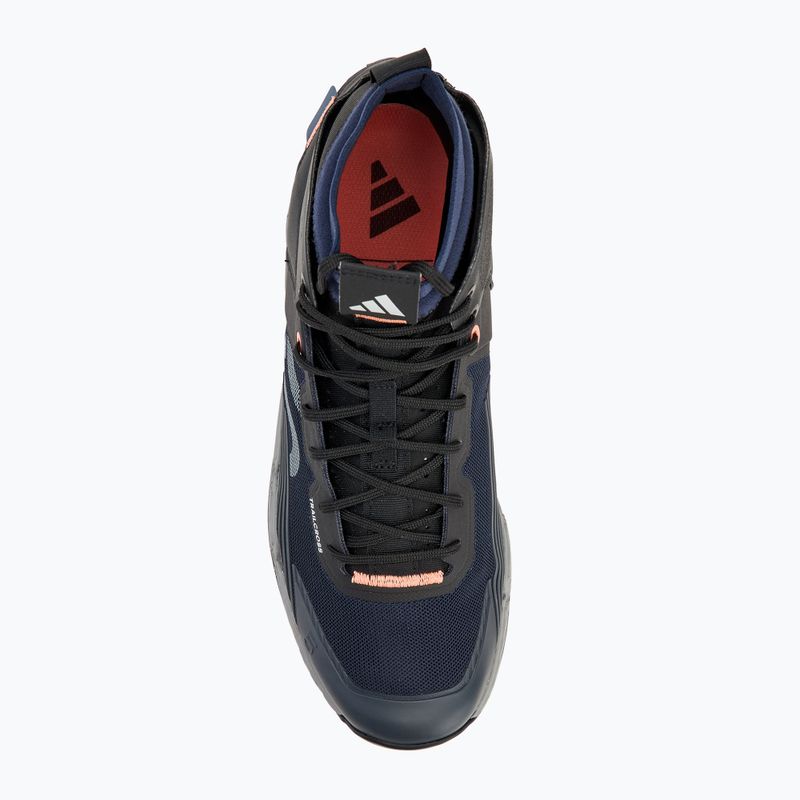 Чоловічі велотуфлі на платформі adidas FIVE TEN Trailcross Mid Pro legend ink/grey three/coral fusion 5