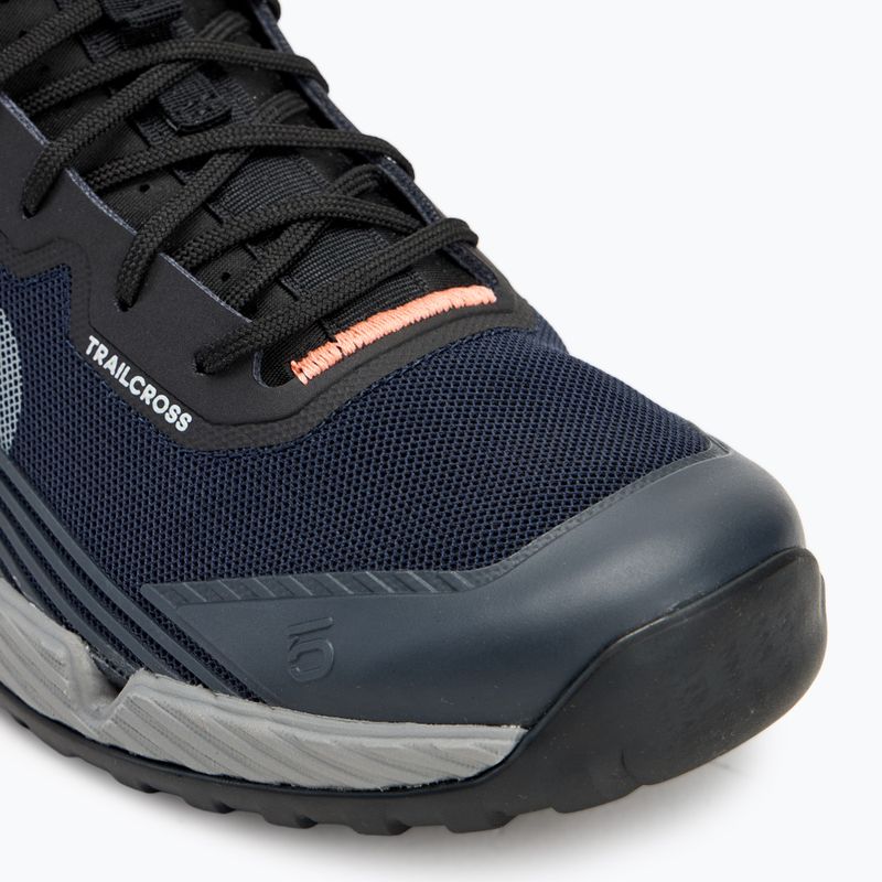 Чоловічі велотуфлі на платформі adidas FIVE TEN Trailcross Mid Pro legend ink/grey three/coral fusion 7