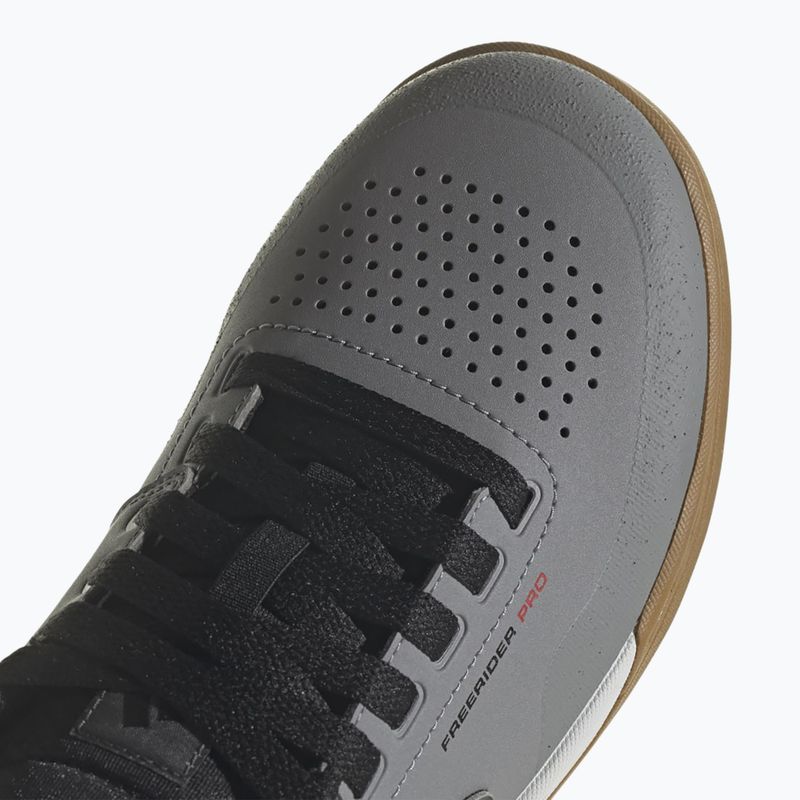 Кросівки велосипедні на платформі чоловічі adidas FIVE TEN Freerider Pro grey three/bronze strata/core black 8