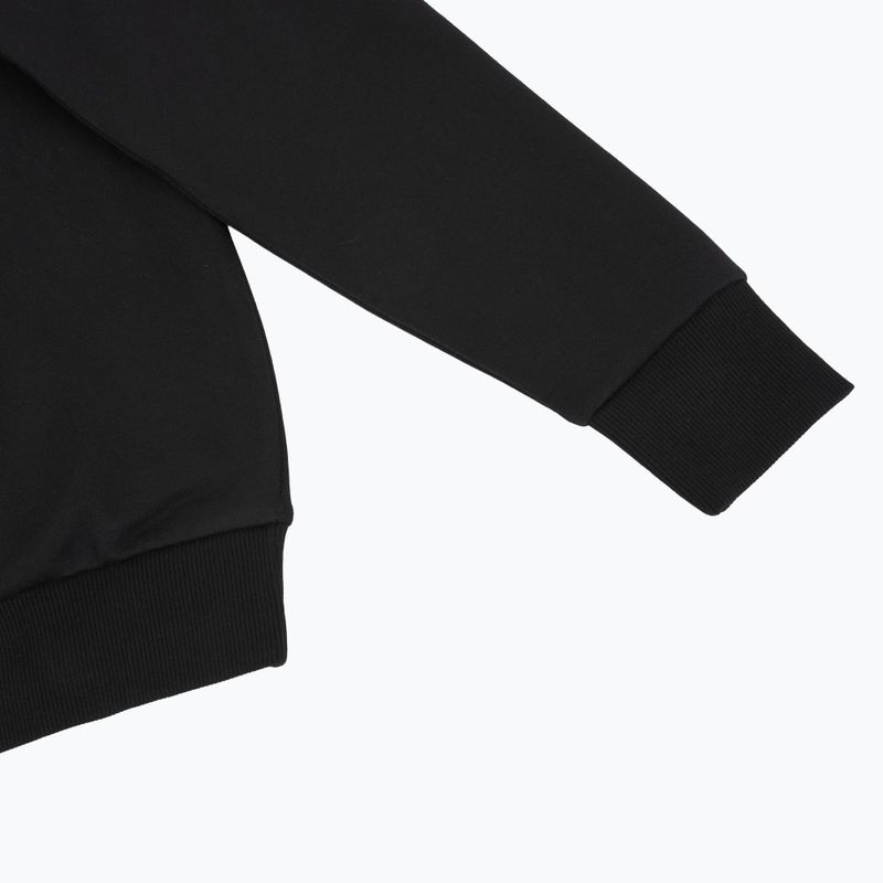 Жіночий флісовий екіпаж Reebok Identity з великим логотипом чорний 4