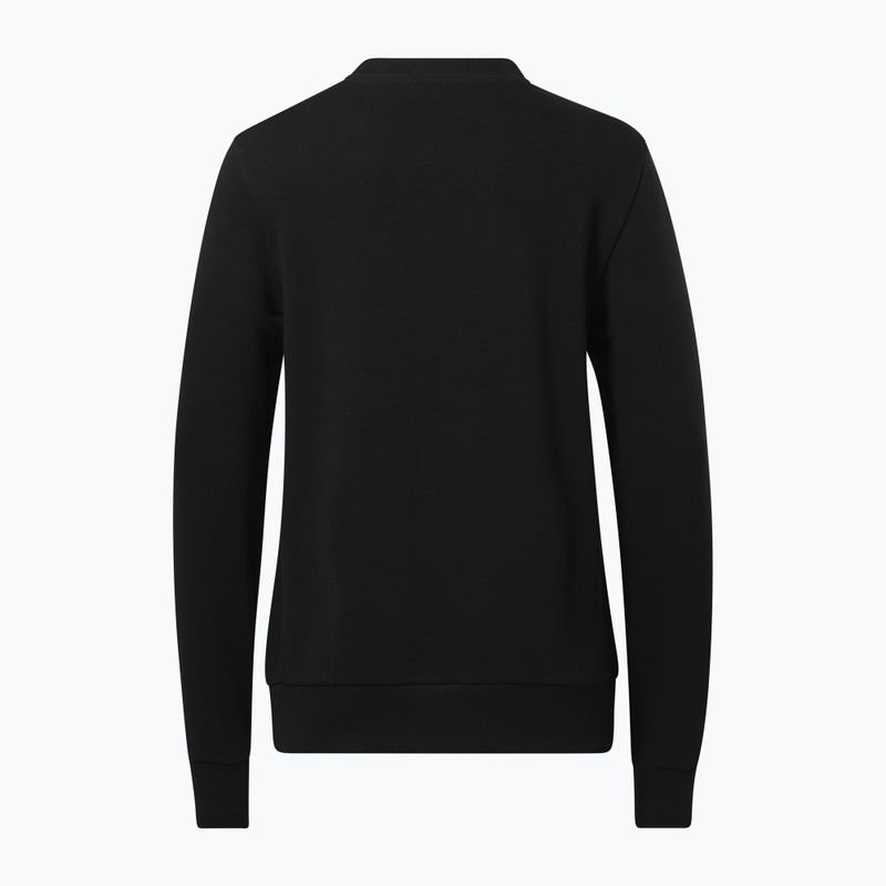 Жіночий світшот Reebok Identity Small Logo French Terry Crew чорний 2
