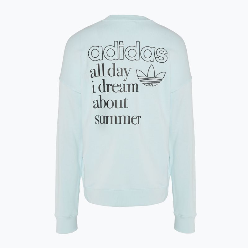Кофта жіноча adidas Graphic almost blue 2