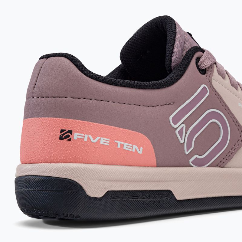 Кросівки велосипедні на платформі жіночі adidas FIVE TEN Freerider Pro wobder taupe/grey/acid orange 8