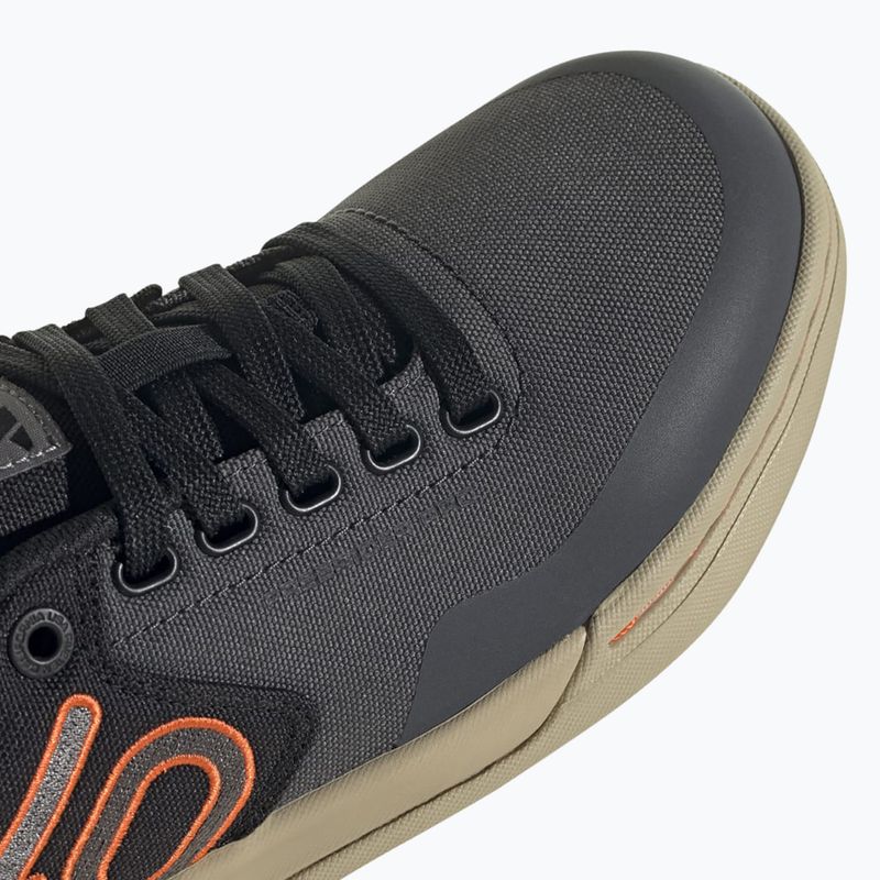 Кросівки велосипедні жіночі adidas FIVE TEN Freerider Pro Canvas W grey six/grey four/impact orange 12