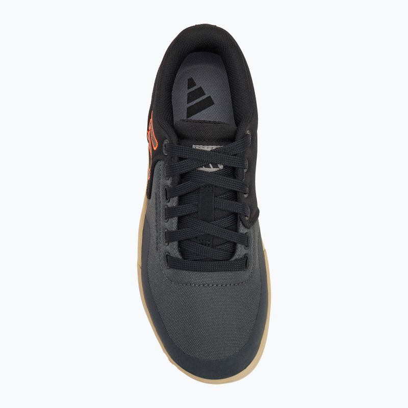 Кросівки велосипедні жіночі adidas FIVE TEN Freerider Pro Canvas W grey six/grey four/impact orange 5