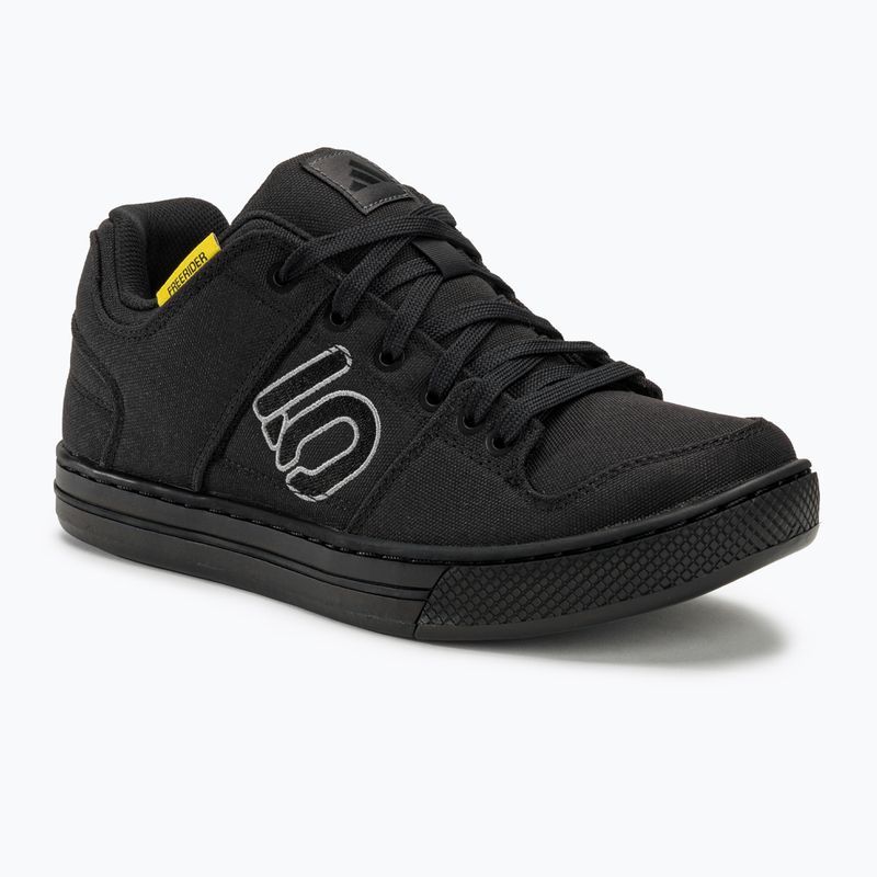 Кросівки велосипедні на платформі чоловічі adidas FIVE TEN Freerider Canvas core black/dgh solid grey/grey five