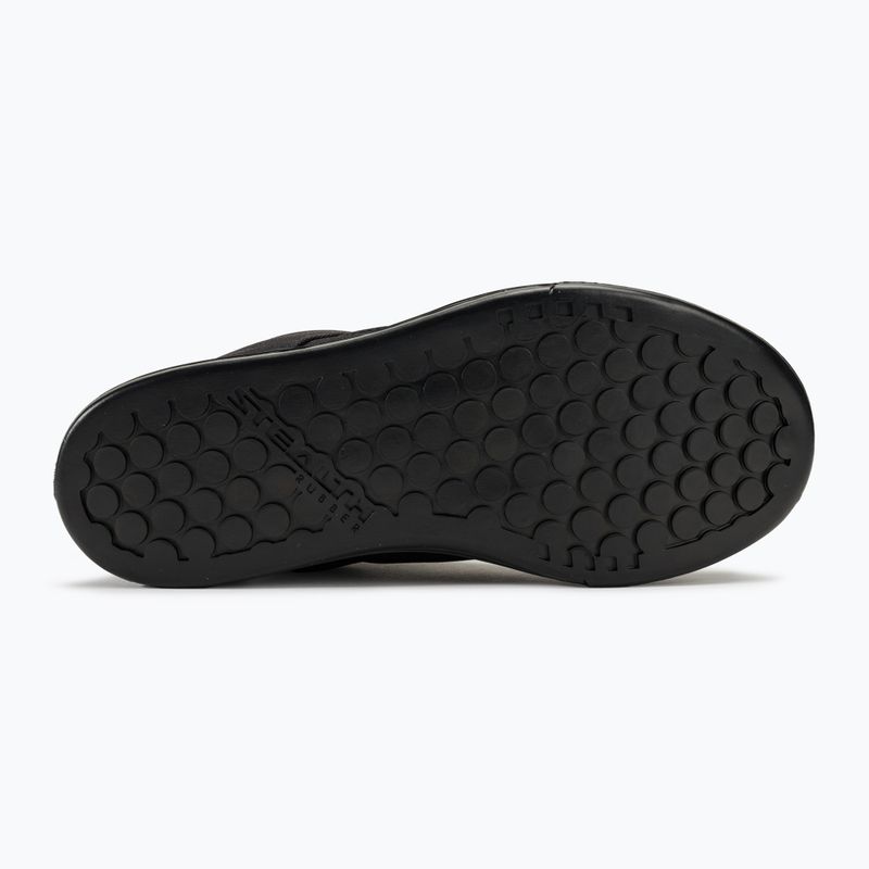 Кросівки велосипедні на платформі чоловічі adidas FIVE TEN Freerider Canvas core black/dgh solid grey/grey five 4