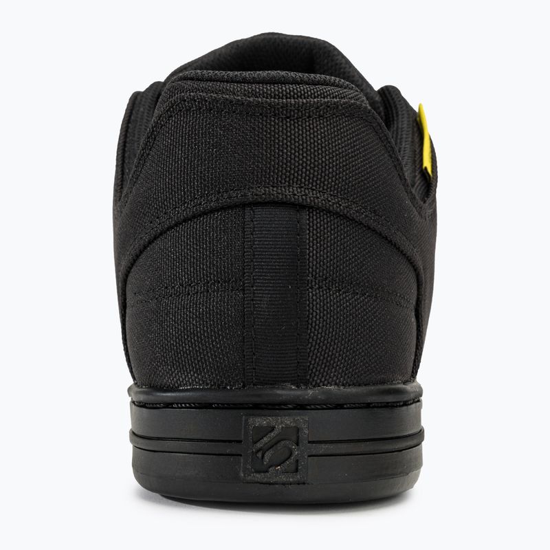Кросівки велосипедні на платформі чоловічі adidas FIVE TEN Freerider Canvas core black/dgh solid grey/grey five 6