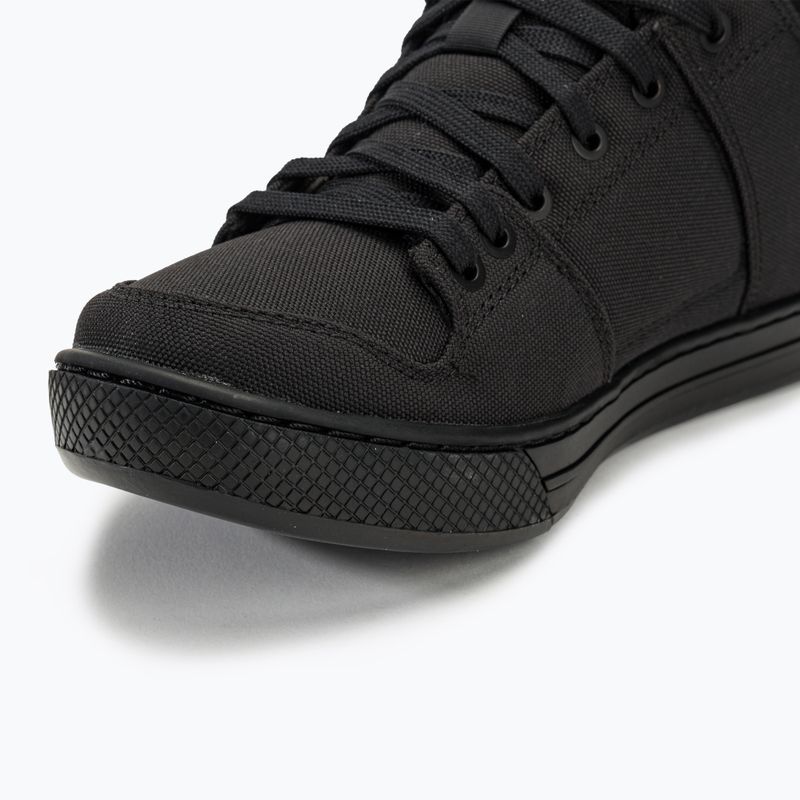 Кросівки велосипедні на платформі чоловічі adidas FIVE TEN Freerider Canvas core black/dgh solid grey/grey five 7