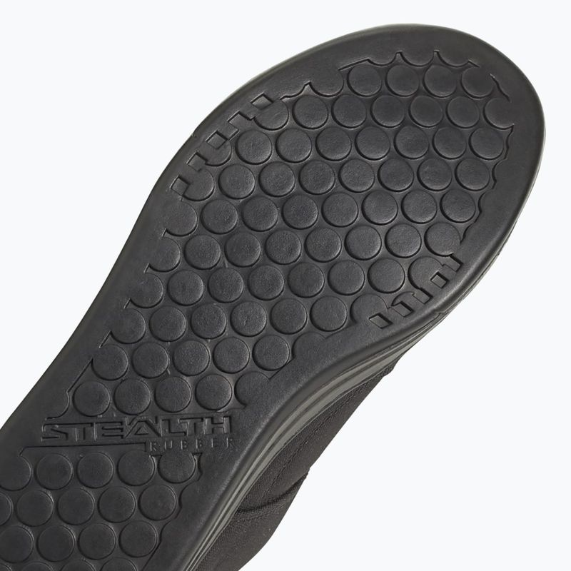 Кросівки велосипедні на платформі чоловічі adidas FIVE TEN Freerider Canvas core black/dgh solid grey/grey five 13