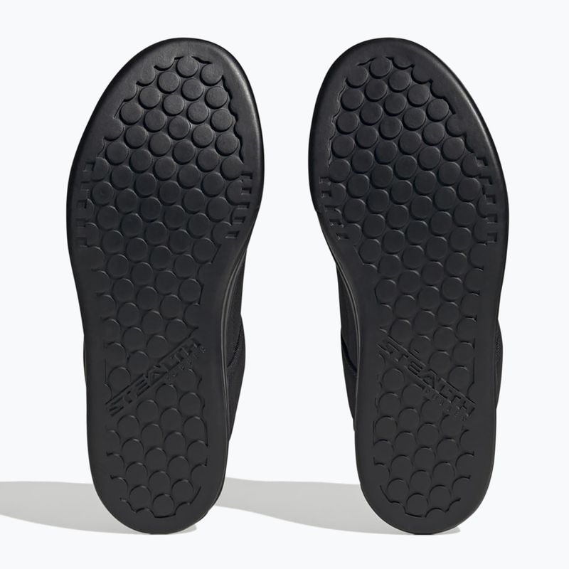 Кросівки велосипедні на платформі чоловічі adidas FIVE TEN Freerider Canvas core black/dgh solid grey/grey five 14