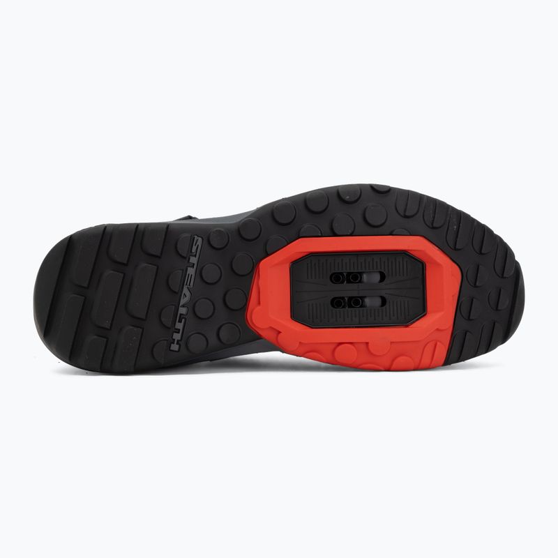 Чоловіче велосипедне взуття MTB adidas FIVE TEN Trailcross Clip In core black/grey three/red 4