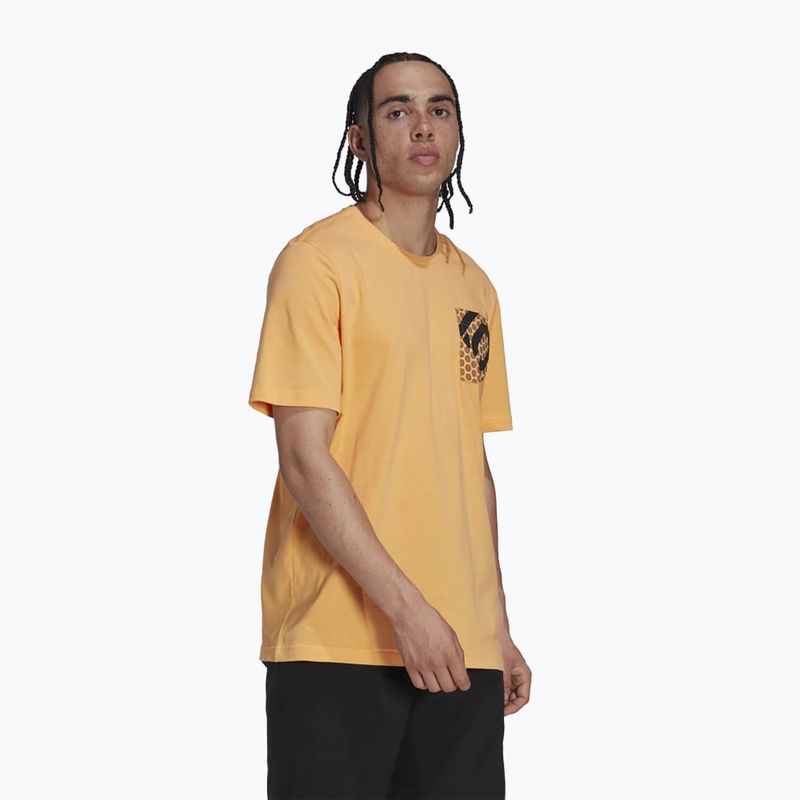 Чоловіча футболка adidas FIVE TEN Brand Of The Brave Tee hazy orange 3