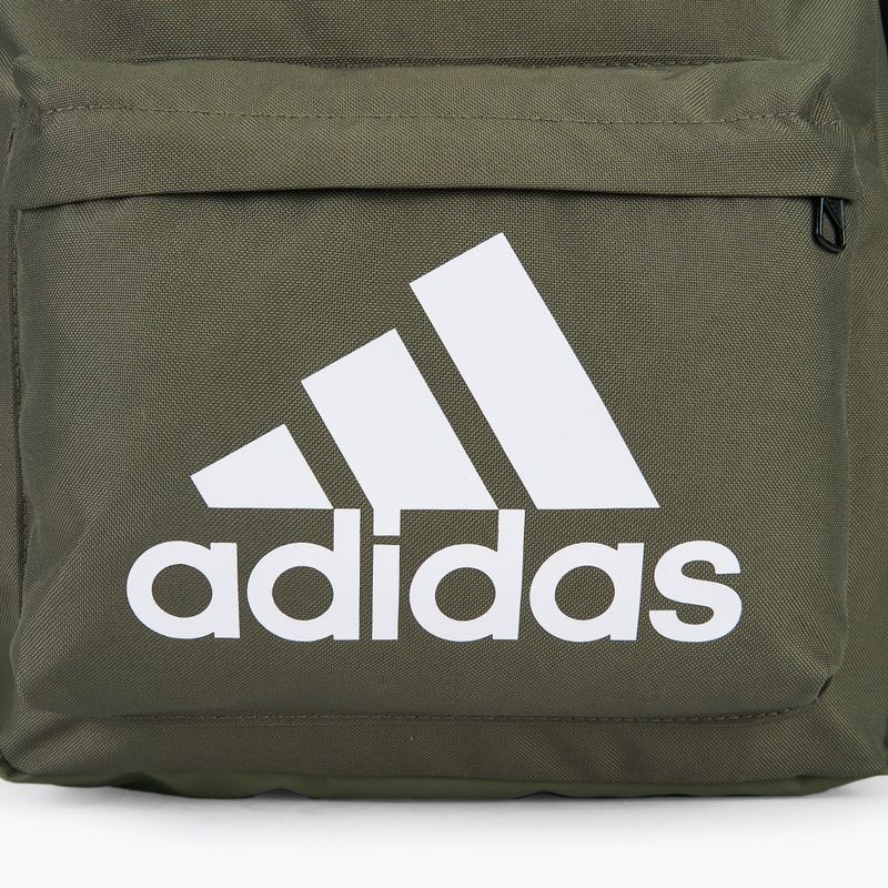 рюкзак adidas Classic Badge Of Sport 27.5 л оливкові шари/білий 4