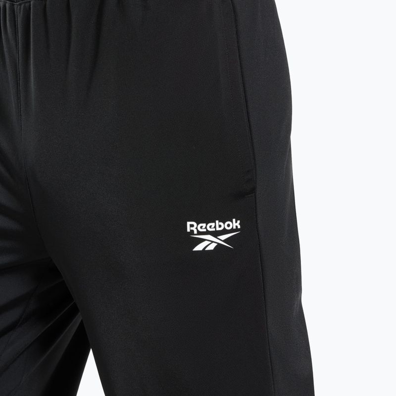 Чоловічі штани Reebok Identity Vector Knit нічні чорні 3