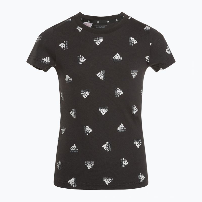 Футболка дитяча adidas Brand Love black/white