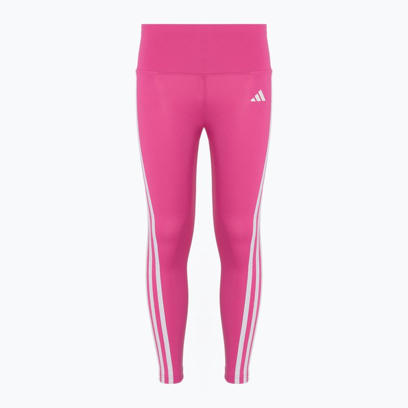 Легінси дитячі adidas Essentials Aerorady 3-Stripes High Waisted semi lucid fuchsia/white