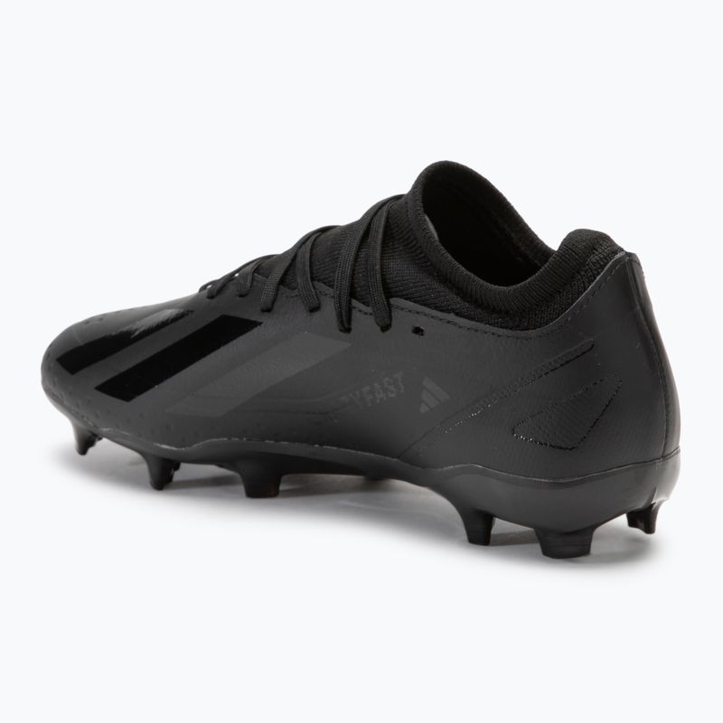 Кросівки футбольні чоловічі adidas X Crazyfast 3 FG core black 3