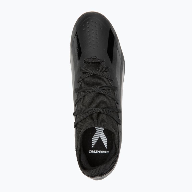 Кросівки футбольні чоловічі adidas X Crazyfast 3 FG core black 5
