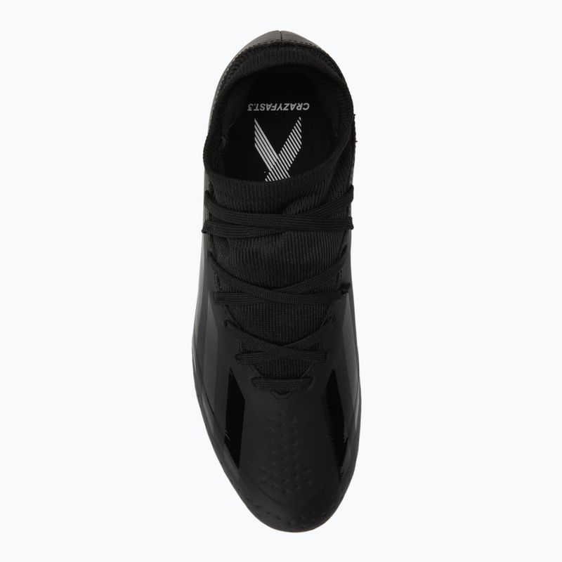 Кросівки футбольні дитячі adidas X Crazyfast 3 FG core black 5