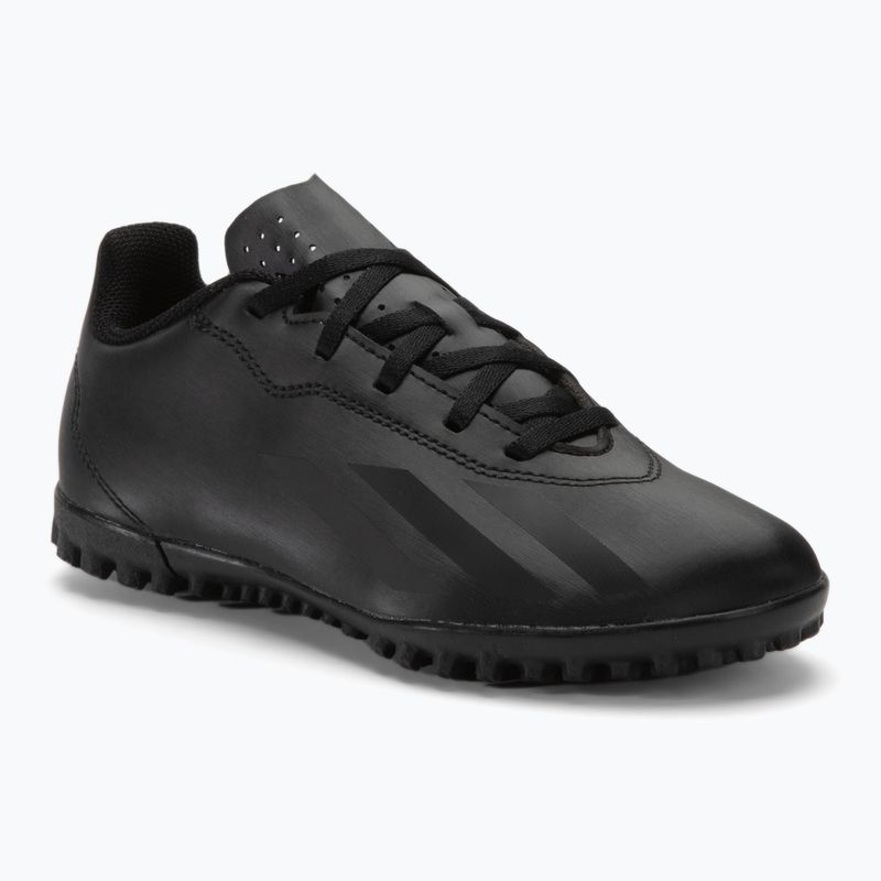 Кросівки футбольні дитячі adidas X Crazyfast 4 TF core black