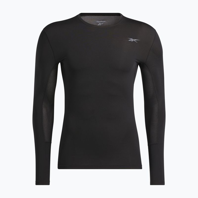 Чоловічий компресійний лонгслив Reebok чорний 4