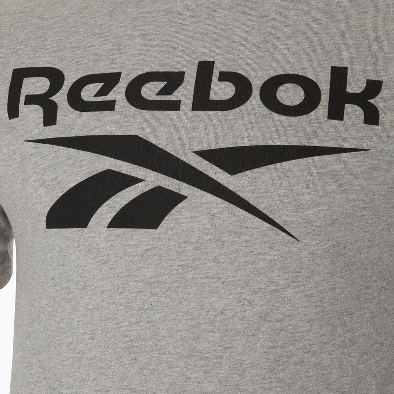 Чоловіча футболка Reebok Reebok Identity Big Logo Tee середньо-сірий верес 3