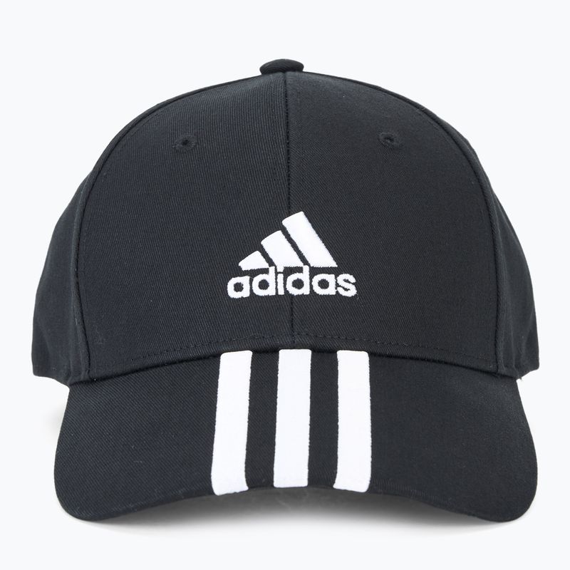 Кепка adidas Baseball 3-Stripes Cotton Twill black/ white 2