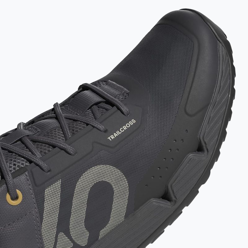 Кросівки велосипедні чоловічі adidas FIVE TEN Trailcross LT charcoal/putty grey/oat 5