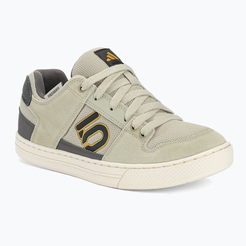 Кросівки велосипедні на платформі чоловічі adidas FIVE TEN Freerider putty grey/carbon/oat