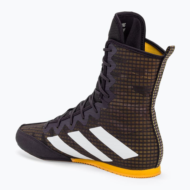 Боксерські черевики adidas Box Hog 4 aurora black/cloud white/spark 3