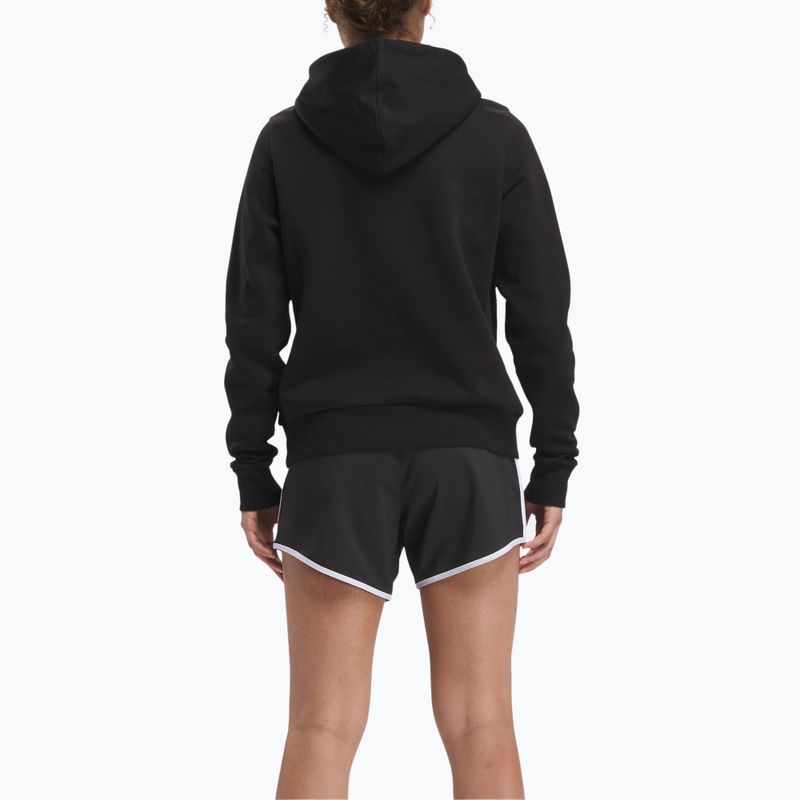 Жіночий флісовий світшот Reebok Identity з великим логотипом чорний 3