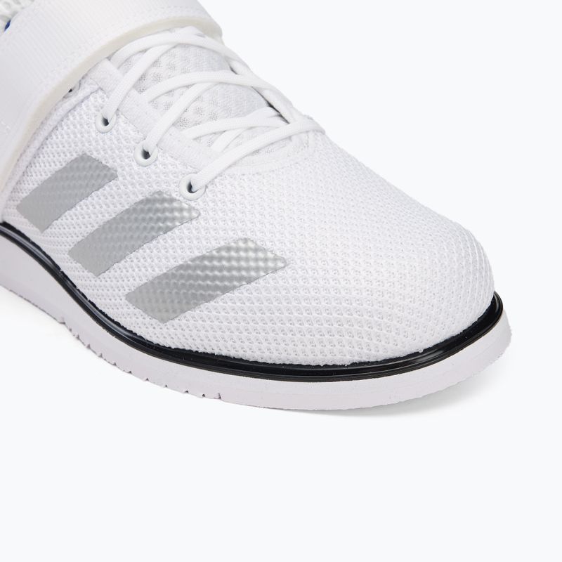 Кросівки для важкої атлетики чоловічі adidas Powerlift 5 cloud white/ core black/ grey two 7