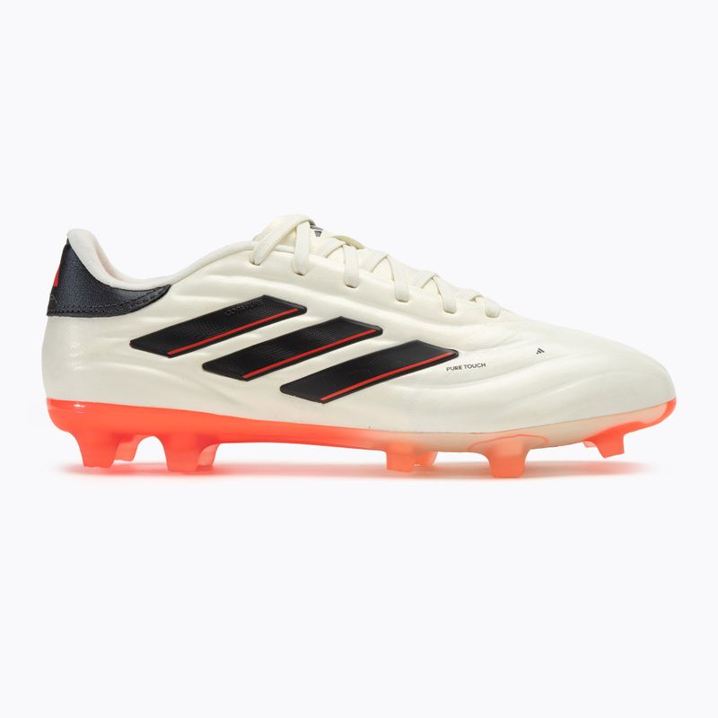 Кросівки футбольні чоловічі adidas Copa Pure II Pro FG ivory/core black/solar red 2