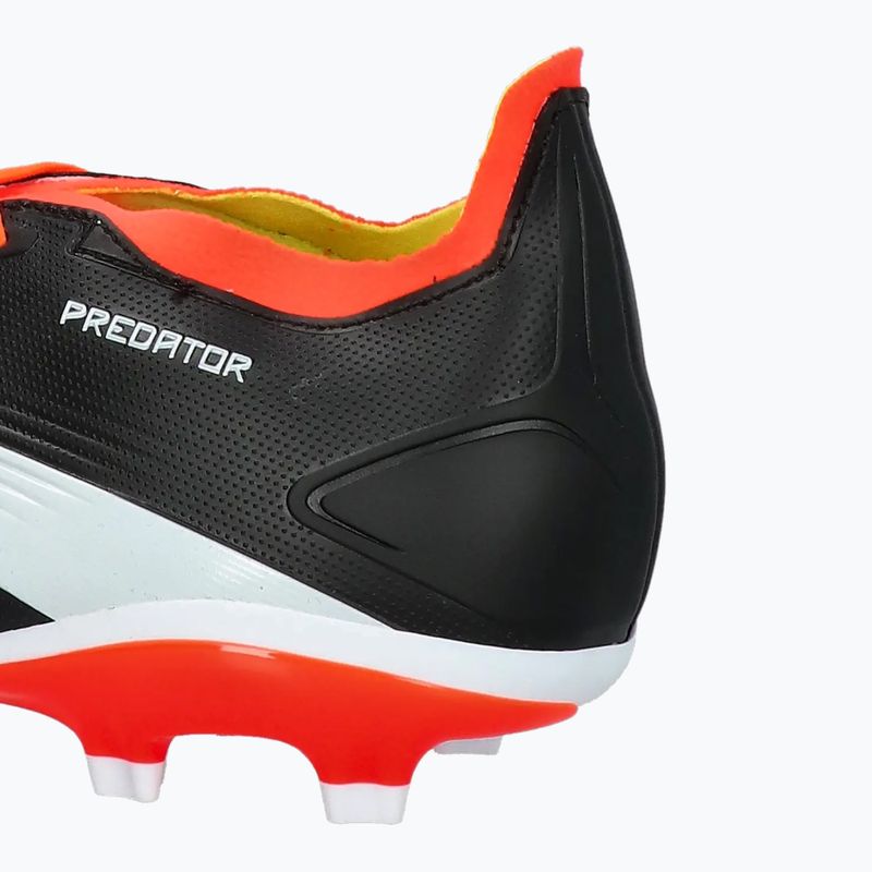 Кросівки футбольні adidas Predator League FG core black/cloud white/solar red 8