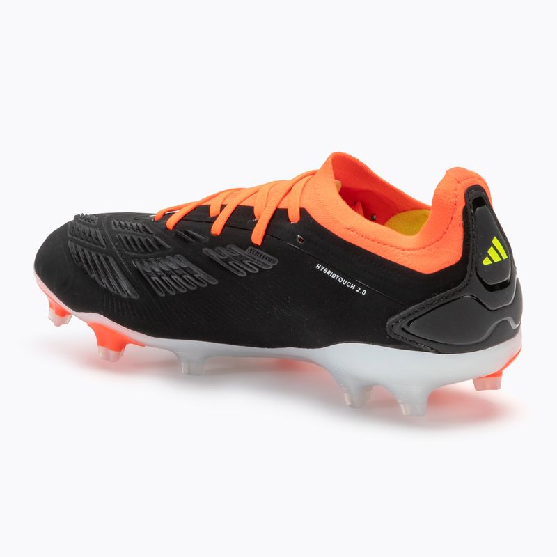 Кросівки футбольні чоловічі adidas Predator Pro FG core black/cloud white/solar red 3