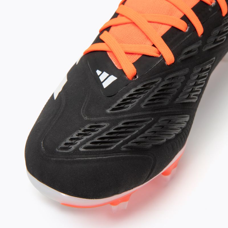 Кросівки футбольні чоловічі adidas Predator Pro FG core black/cloud white/solar red 7