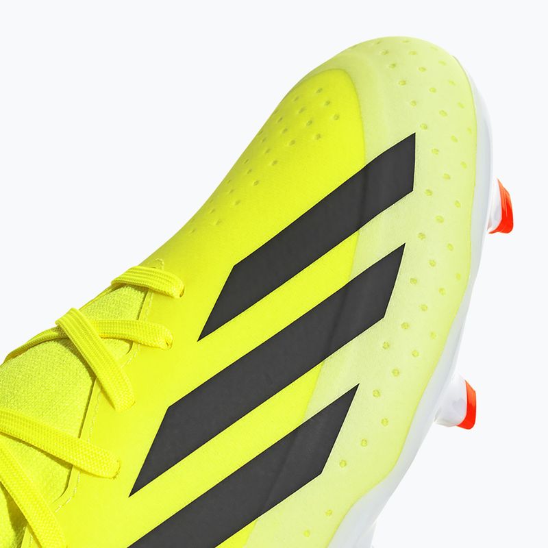 Кросівки футбольні чоловічі adidas X Crazyfast League FG team solar yellow/core black/cloud white 9