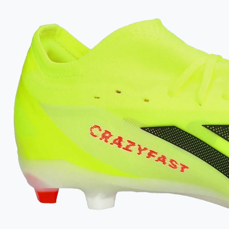 Кросівки футбольні чоловічі adidas X Crazyfast Pro FG team solar yellow/core black/cloud white 8