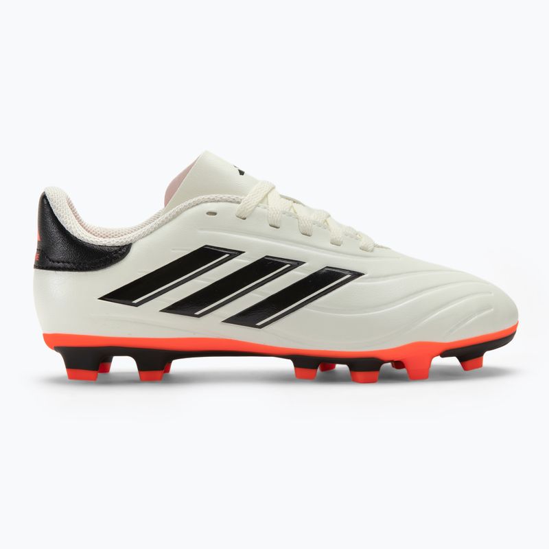 Кросівки футбольні дитячі adidas Copa Pure II Club FxG ivory/core black/solar red 2